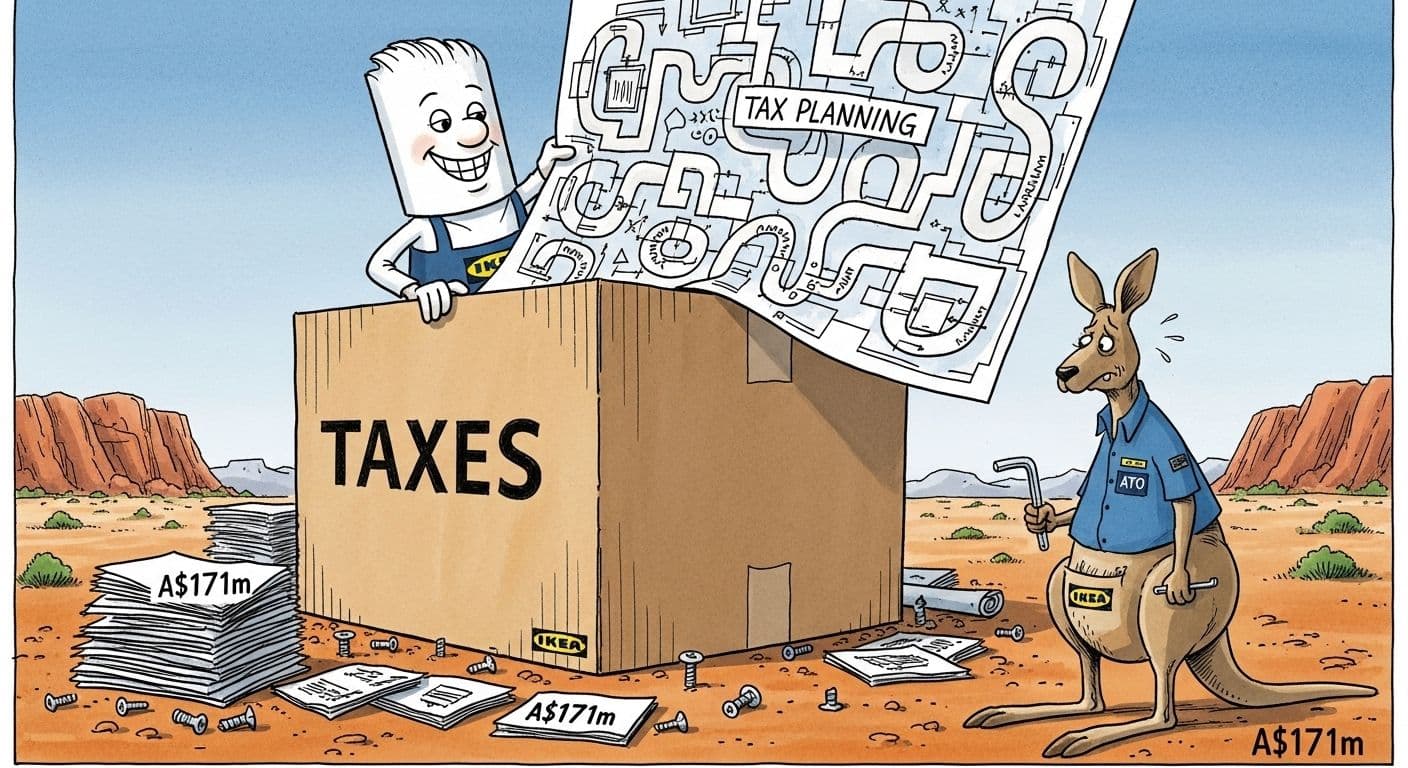IKEA squares up to Australia’s tax man over A$171 million claim