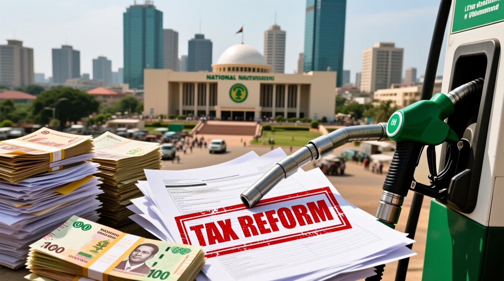 Gazette Drop: Nigeria's Tax Overhaul Goes Official — Pump Levy Paused