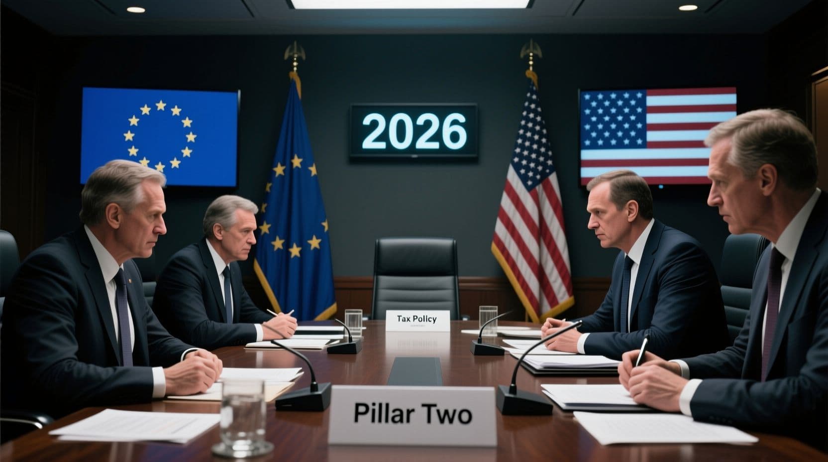 EU Scrambles for U.S. Buy-In on Pillar Two as 2026 Deadline Looms