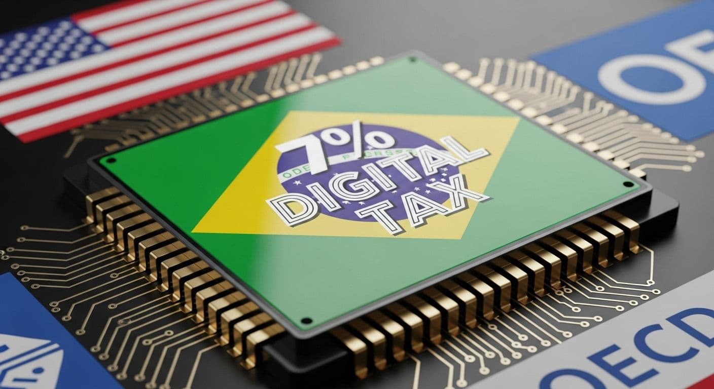 Brazil Unveils 7% Digital Tax as U.S. Conservatives Target the OECD