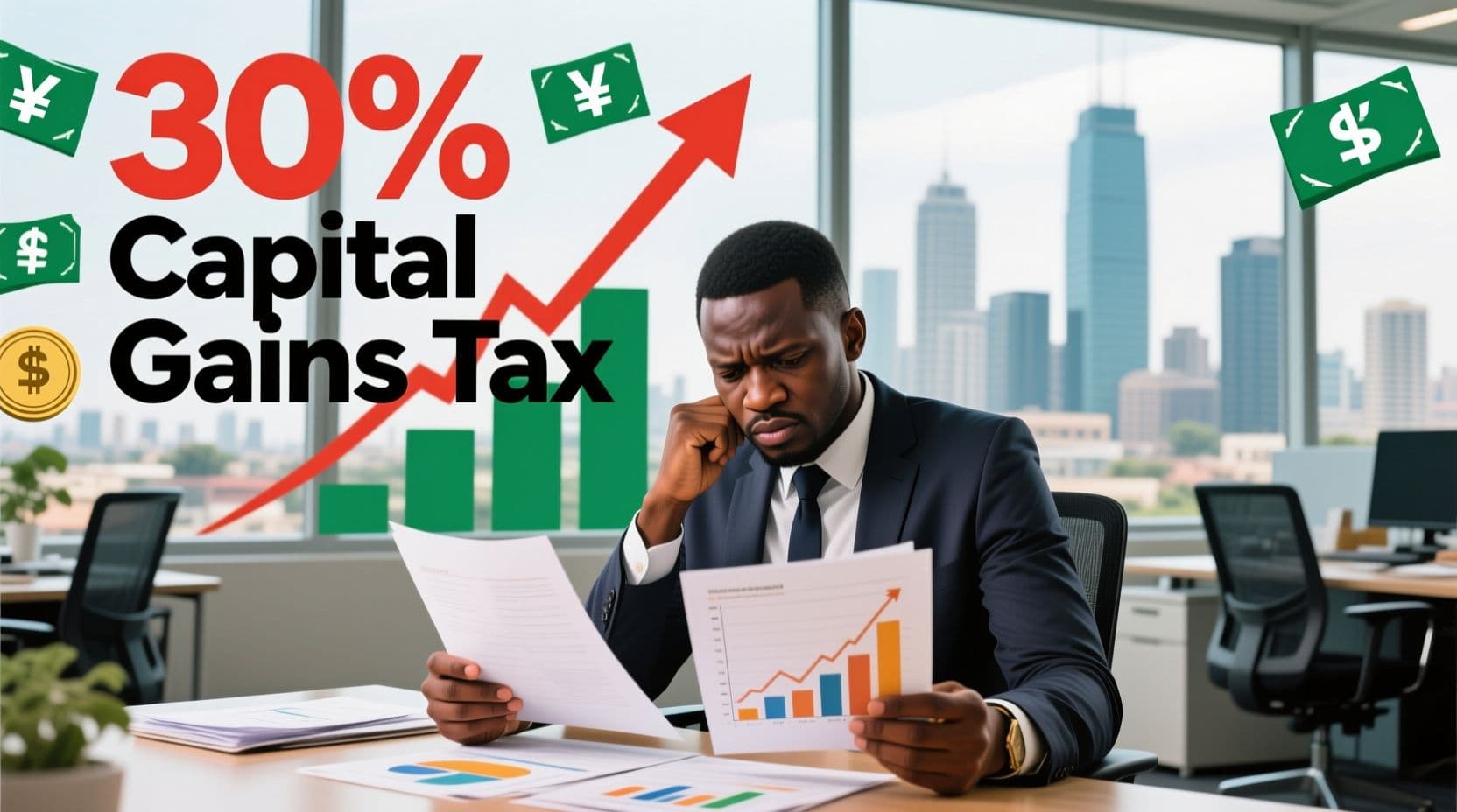 Nigeria’s Capital Gains Tax Jumps to 30% as 2025 Reforms Gather Steam
