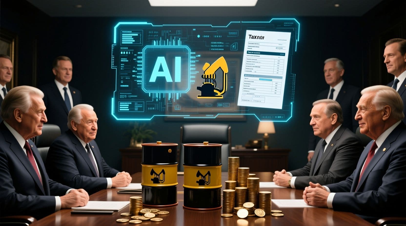 Former leaders urge fossil-fuel tax; HMRC touts AI gains in tax agency shake-up